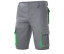 TWO-TONE MULTI-POCKET BERMUDA SHORTS