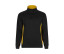TWO-TONE HALF-ZIP SWEATSHIRT