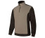 TWO-TONE HALF ZIP SWEATSHIRT