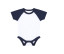 ESSENTIAL SHORT SLEEVED BASEBALL BODYSUIT