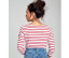 SHIRT IM MARINE-STIL 3/4 ARMELN "CAP COZ"