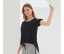 T SHIRT WITH DROP TAIL
