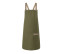 Bib Apron Urban-Look with Cross Straps and Pocket