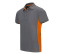 TWO-TONE SHORT SLEEVE POLO SHIRT