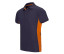TWO-TONE SHORT SLEEVE POLO SHIRT