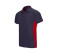 TWO-TONE SHORT SLEEVE POLO SHIRT