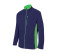 TWO-TONE FLEECE JACKET